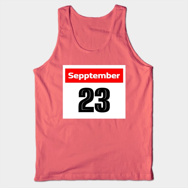 Sepptember La Vuelta 2023 Tank Top by p3p3ncil